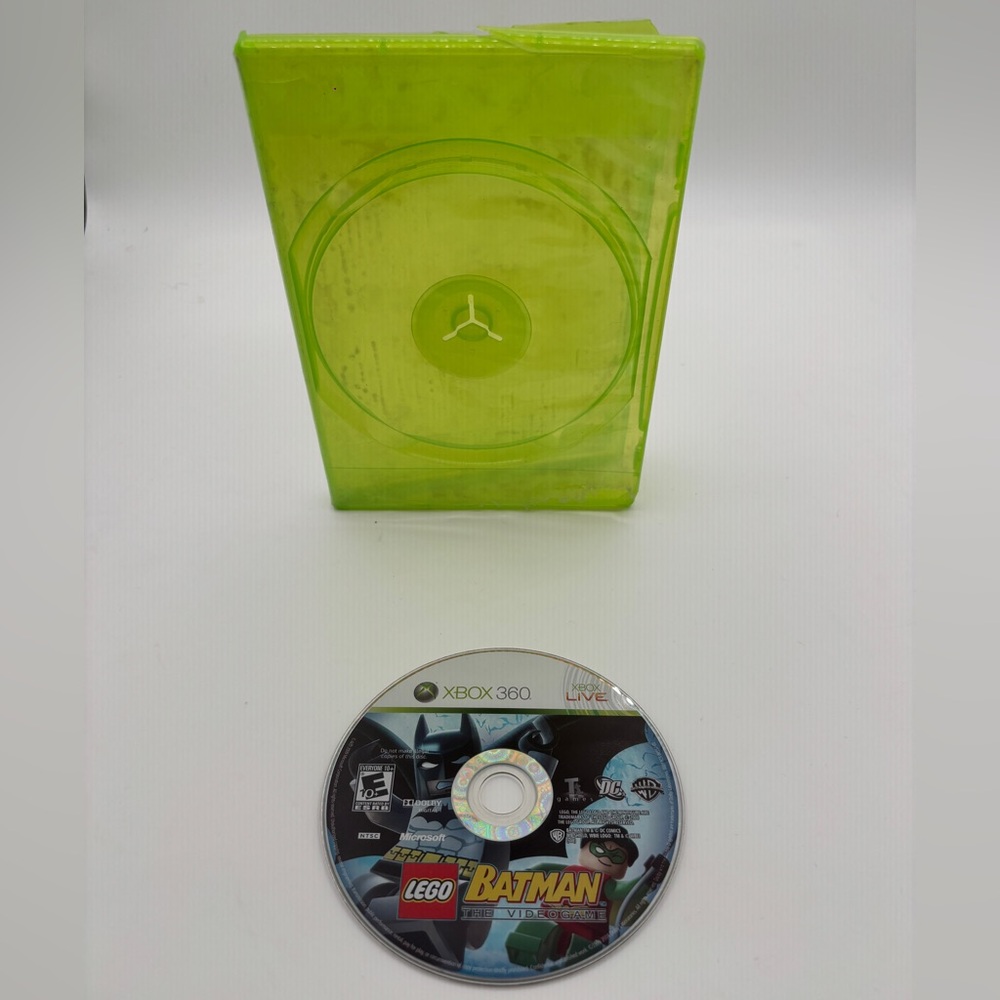 Warner Bros. LEGO Batman Xbox 360 Game with Green Case